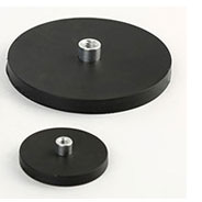 Internal Threaded Rubber Coated Base Magnets