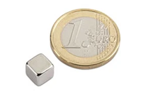 7mm Rare Earth Neodymium Cube Magnets