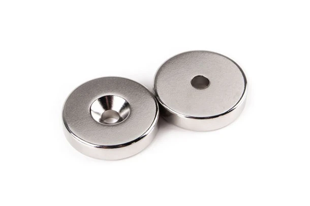neodymium magnets countersunk hole