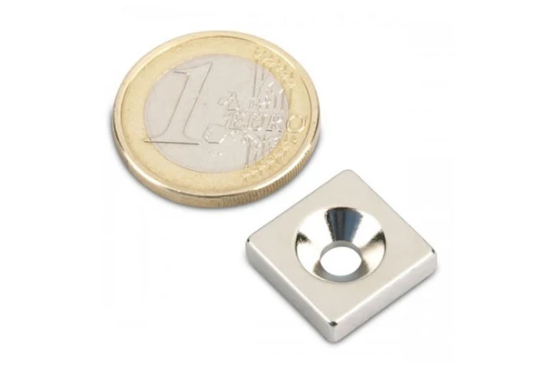 neodymium magnets countersunk hole