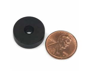 Plastic Coated Neodymium Countersunk Magnets 3/4'' x 1/4'' (19x6.35mm)