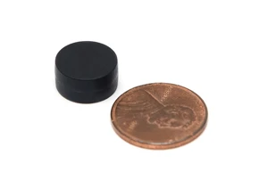 Plastic Coated Rare Earth Neodymium Disc Magnet 1/2'' x 1/4'' (12.7x6.35mm)