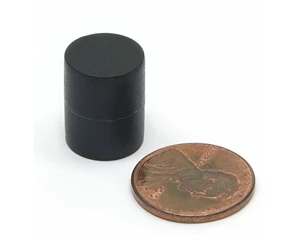 Plastic Coated Rare Earth Neodymium Rod Magnet 1/2'' x 5/8'' (12.7x15.8mm)