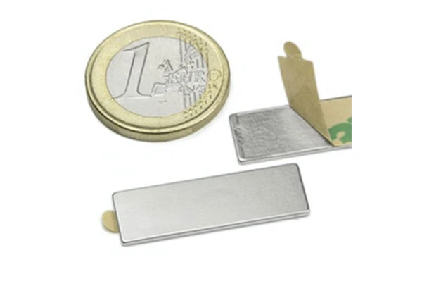 adhesive backed rectangular magnets 30x10x1mm
