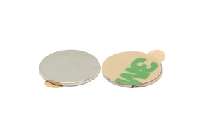 Self-Adhesive Backed (Neodymium) Disc Magnets 15x1mm