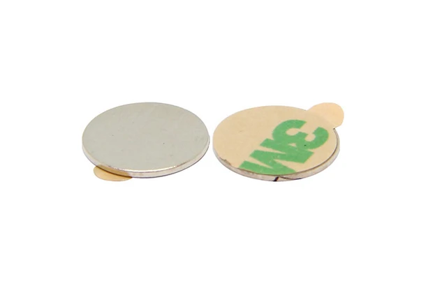 adhesive backed disc magnets 15x1mm