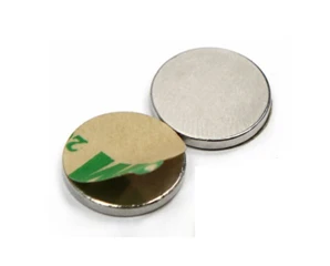 Adhesive Backed Neodymium(NdFeB) Disc Magnets 1/2''
