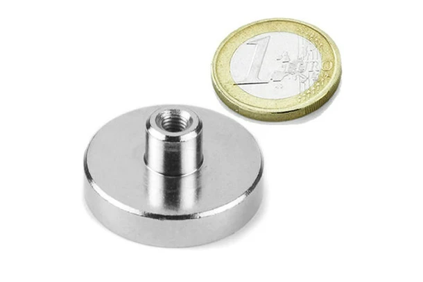 internal thread neodymium pot magnets 32x8mm
