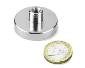 Internal (Female) Thread Neodymium Pot Magnets D36x8mm