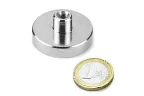 Internal (Female) Thread Neodymium Pot Magnets D36x8mm