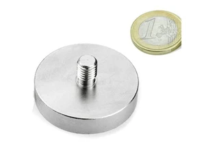 External Threaded Neodymium Pot Magnets D48x11.5mm
