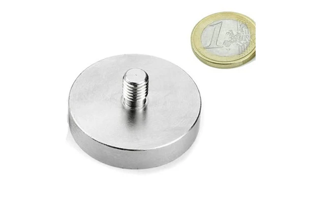 external threaded neodymium pot magnets 48mm