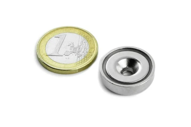 neodymium countersunk pot magnets 20mm