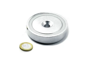 Neodymium Countersunk Pot Magnets 75mm