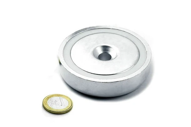 neodymium countersunk pot magnets 75mm