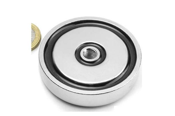 neodymium pot magnets with screw hole 60mm