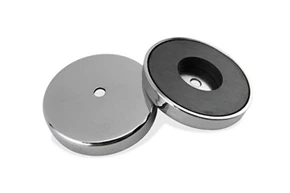 Ferrite Cup Magnets WIth Cylindrical Hole