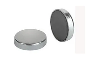 Flat Ferrite Cup Magnets