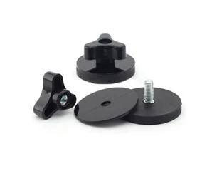Rubber Coated Mounting Base Magnets For Billboard 43mm