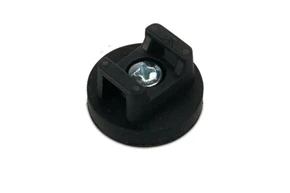 Rubber Coated Cable Mounting Magnets 31mm Hold 7.5kgs