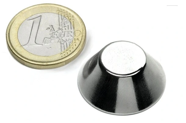 Cone Neodymium Magnets D25xd13x10mm